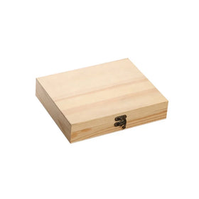 Cheap Unfinished Pine Wood Rectangle Box Gift Trinket Sundries Jewelry Toys Display Storage Multifunctional Wooden Packing Box