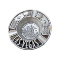 Metal Round Cigar Ashtray Household Living Room Creative Personality Trend Ashtray Hotel Advertising Gift Ashtray
