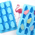 105 Factory Free Sample 12 Same Deign Penguin Shape Silicone Resin Mold Silicon Chocolate Moulds Silicone Ice Cube Tray