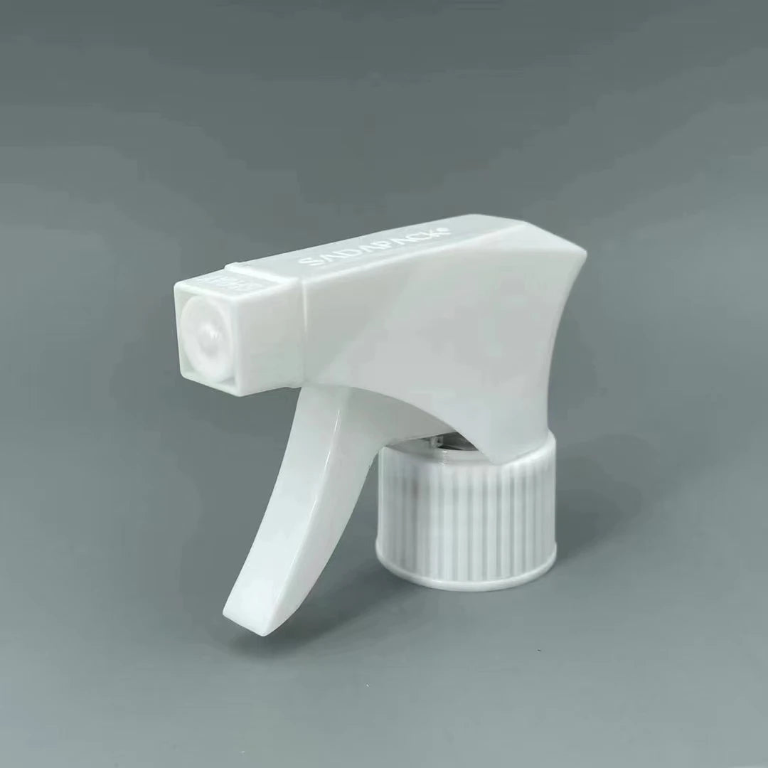 White Plastic Screw Cap Trigger Sprayer Pump Spray Bottles Custom Logo Non-Refillable Cosmetic Personal Care