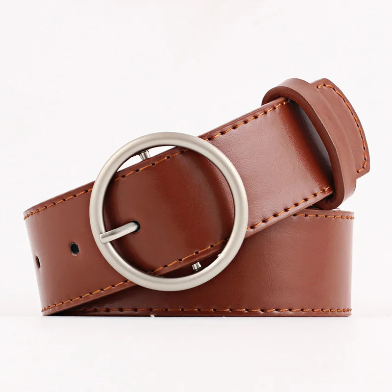 G Belt Ladies 2024 Black Leather Belts for Women Waist Jeans Ceinture Femme Luxury Brand Cintos Designer Cinturon Mujer Riem