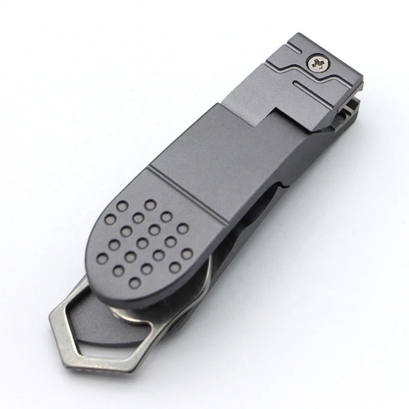 Custom Portable Stainless Steel & Aluminum Fly Fishing Nippers Line Cutter Clipper Needle for Cleaning Jig Eyes Lake River Use