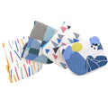 Promotional School Students Fancy Printed Eco-friendly Folding Canvas Bag with Zipper Pencil Pouch