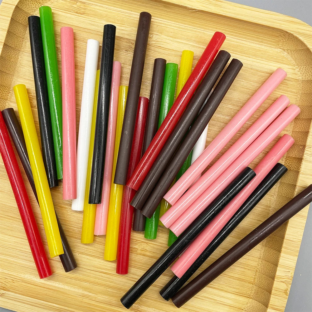Best Selling Colorful Hot Melt Glue Stick Adhesive Stick 7CM for Mini Glue Gun Silicone Bar for DIY Craft