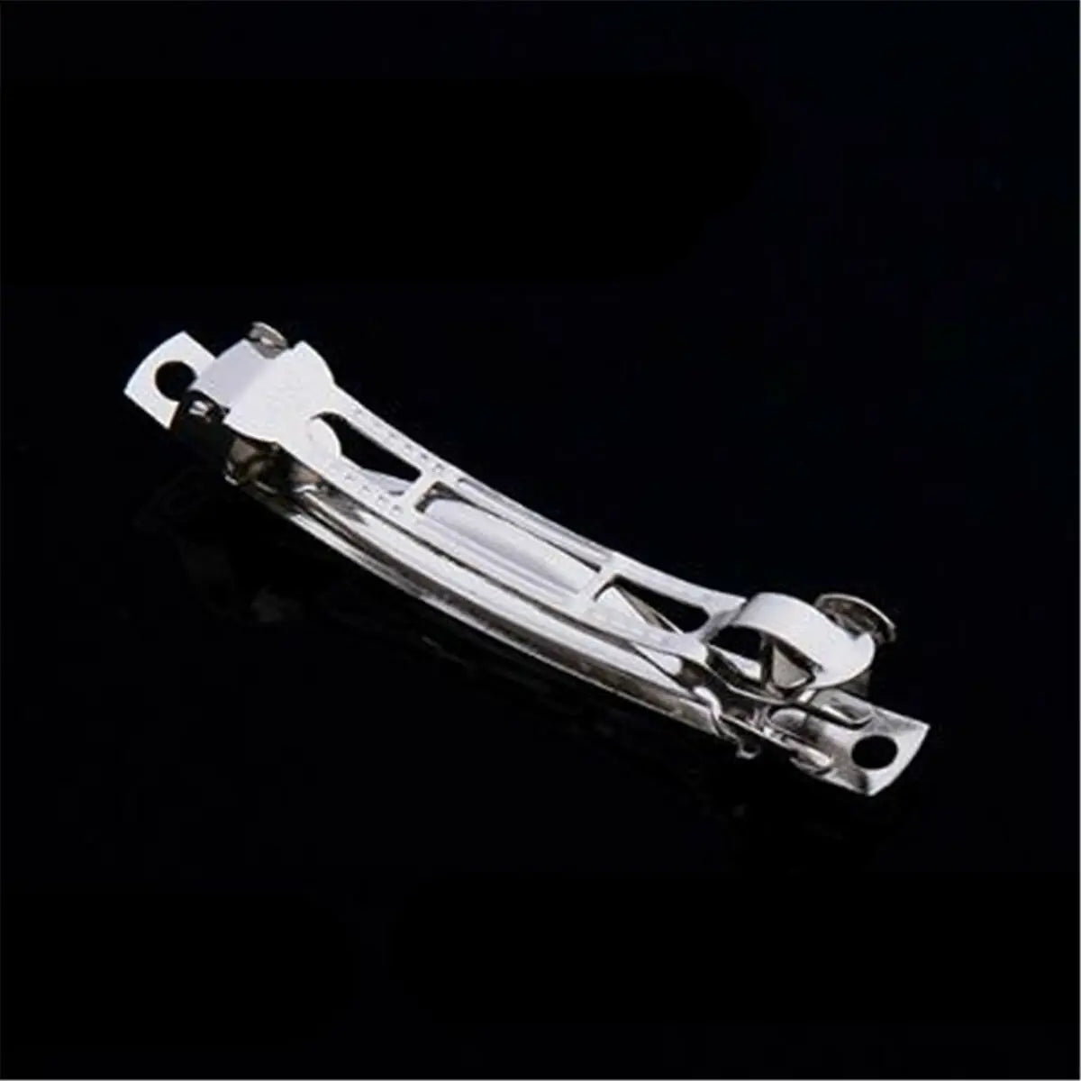 39/51/58mm Fashion Blank French Hair Clips Barrettes Bows DIY Craft Hair Findings Accessories