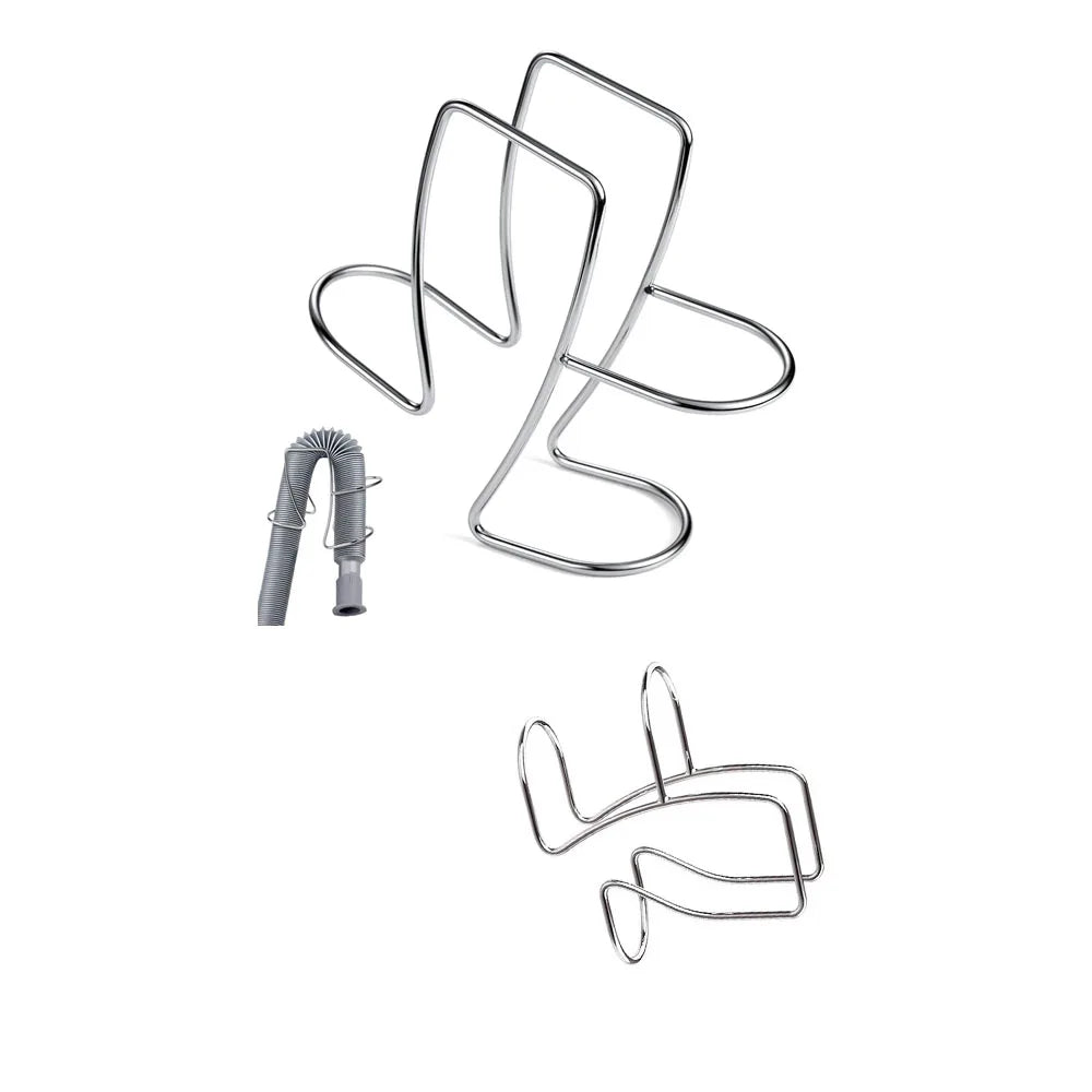 Custom Adjustable Shape Flexible Easy to Install Washing Machine Drain Hose Holder SS 304 Welding Wire Forming Services