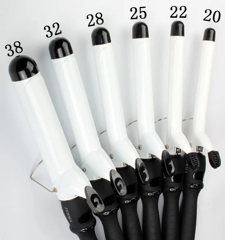 Electric Hair Curling Iron Tourmaline Ceramic 13 Temperature Gears LED Display Home & Salon Use Curly Hair Styler