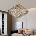 Hot Sale Creative Crystal Glass Chandelier Luxury for Living Room Entrance Hall Hotel Room Decoration Lighting for Home