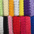 Multi-color Lace 2.5cm Flower Embroidery Lace Trim Fabric Decoration Can Be Customized