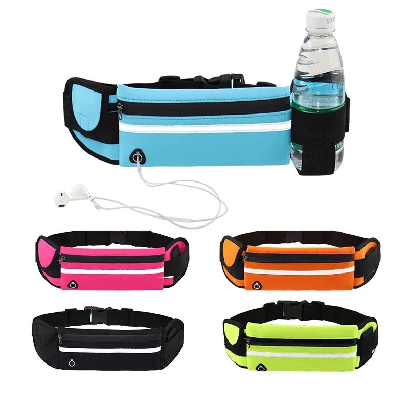Waterproof Sport Waist Pack Waistband Bag Running Belt Waist Packs for Women Men