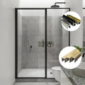 Polished Surface Aluminum Extrusion Parts Custom Length Shower Room Aluminum Profiles Can Be Customized in Length As Needed.