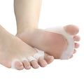 SEBS 5-Toe Separator Soft Thumb Valgus Corrector Elastic Toe Protector for Bunion Correction Foot Care