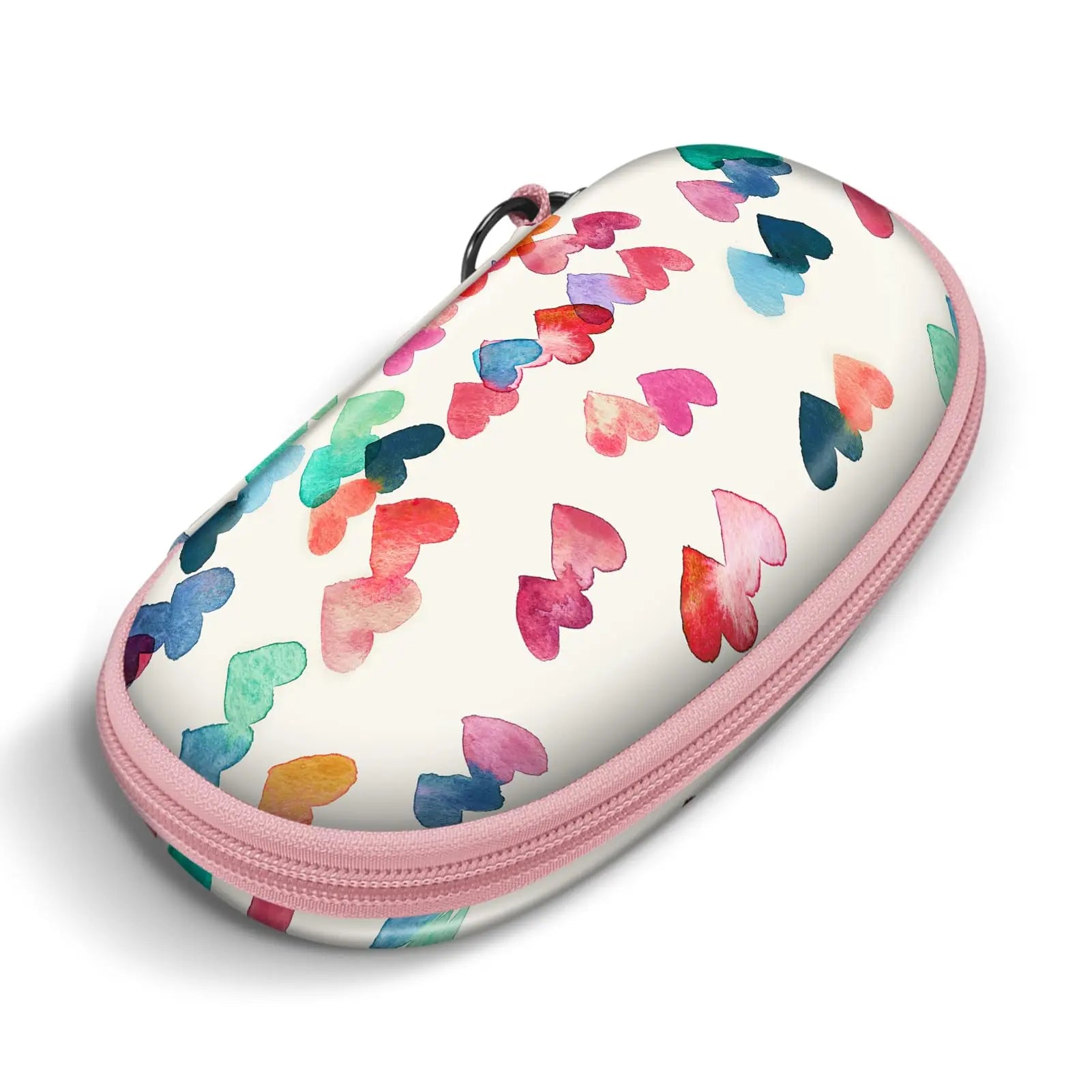 Custom Pattern Color Waterproof Multi-Function EVA Sport Sunglasses Case 3D Printed Zipper Kit for Travel and Sports