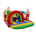 Pencielbox Crayon Theme Commercial Backyard Toddler Inflatable Bounce House Combo Rainbow Jumping Bouncer for Kids