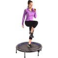 TTSPORTS Mini Trampoline for Children Adults Home Gym Indoor Exercise Small Jumping Fitness Trampoline With Handle