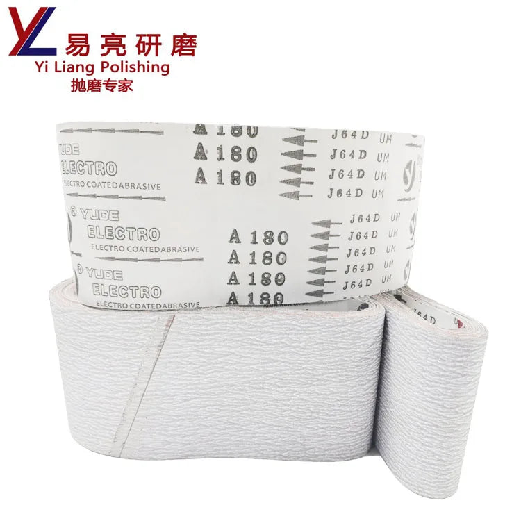 Zirconium Corundum US Surface Grinding J64 Anti-Clogging Coated Blasting Media Abrasive Belt 60# Customizable Size Water Oil