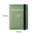 Printable PU Leather Bag RFID Passport case Protective case Travel Wallet Ticket Set Passport Bag