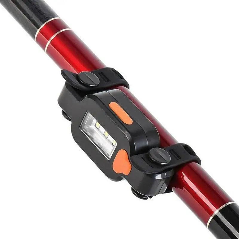 Newest Electronic LED Fishing Rod Sensor Light Gravity Fish Induction Alarm Fishing Sound Bite Lamp Clock for Night L8Z0