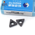 HADSTO CNC Tungsten Carbide Inserts TCMT110204/08-TM HS7125 OEM for Universal Material Processing Cutting Tools