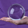 High Quality K9 Crystal 3inch Clear Glass Ball 80mm Blank Fengshui Crystal Sphere 3D Laser Engraving Ball for Gifts