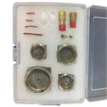 WP17/18/26 54NQCN TIG Welding Torch Accessories Kit for Glass Nozzle Consumables 1.2/2.4/3.2mm Durable for TIG Welding