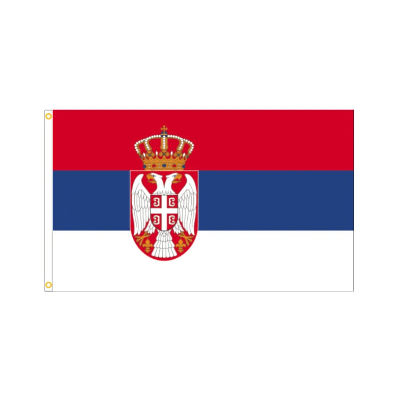 High Quality Custom Monaco Hand Waving Polyester Flag Digital Printing Graphics for Events or Festivals