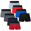 Natural Feelings Boxer Briefs Mens Underwear Men Pack Soft Cotton Open Fly Long Leg Underwear
