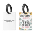 Customized Printed Logo Luggage Tag Airline Luggage Tag Personalization Soft Pvc Rubber Luggage Tag