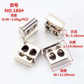 Custom Logo Design Eco-friendly Nickel-Free SGS Certified Cord Metal Spring Lock Adjuster Adjustable Drawstring Buckle Stopper