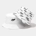 Cute Bucket Hat Beach Fisherman Hats for Women Reversible Double-Side-Wear