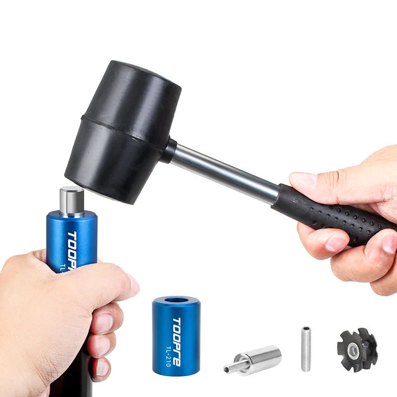 Bicycle Front Fork Driving Tool Bike Bowl Set Toothless Plum Blossom Hanging Core Sunflower Installation Tool