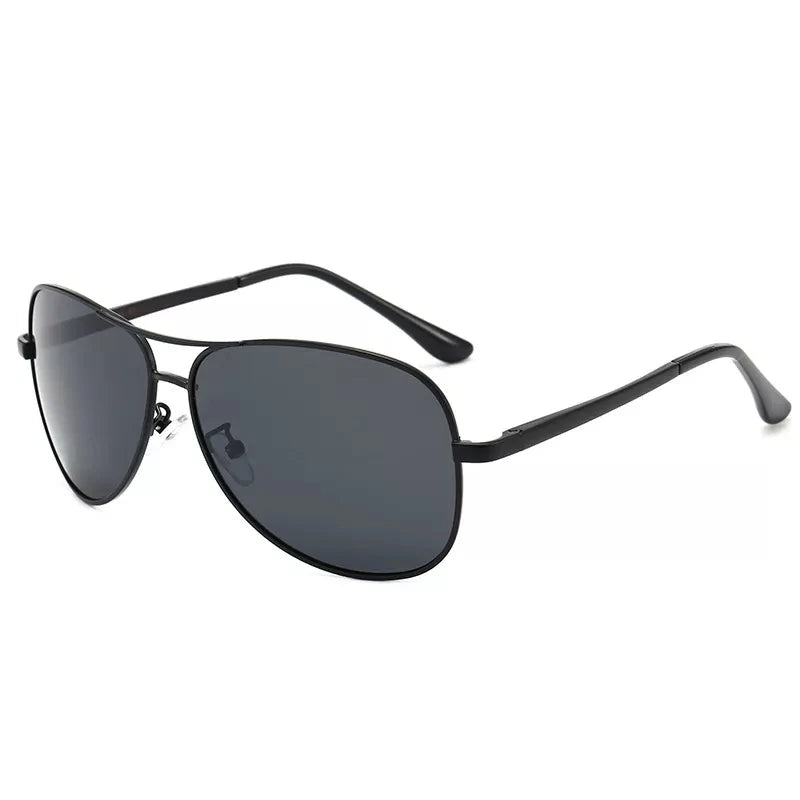 Polarized Design Classic Sun Glasses Stainless Steel Metal Fashion Men Sunglasses