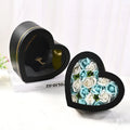Custom Printing Same Logo Double Heart PVC Window Cute Eye Lash Paper Box Pink and Purple Eyelash Extensions Empty Eyelash Box
