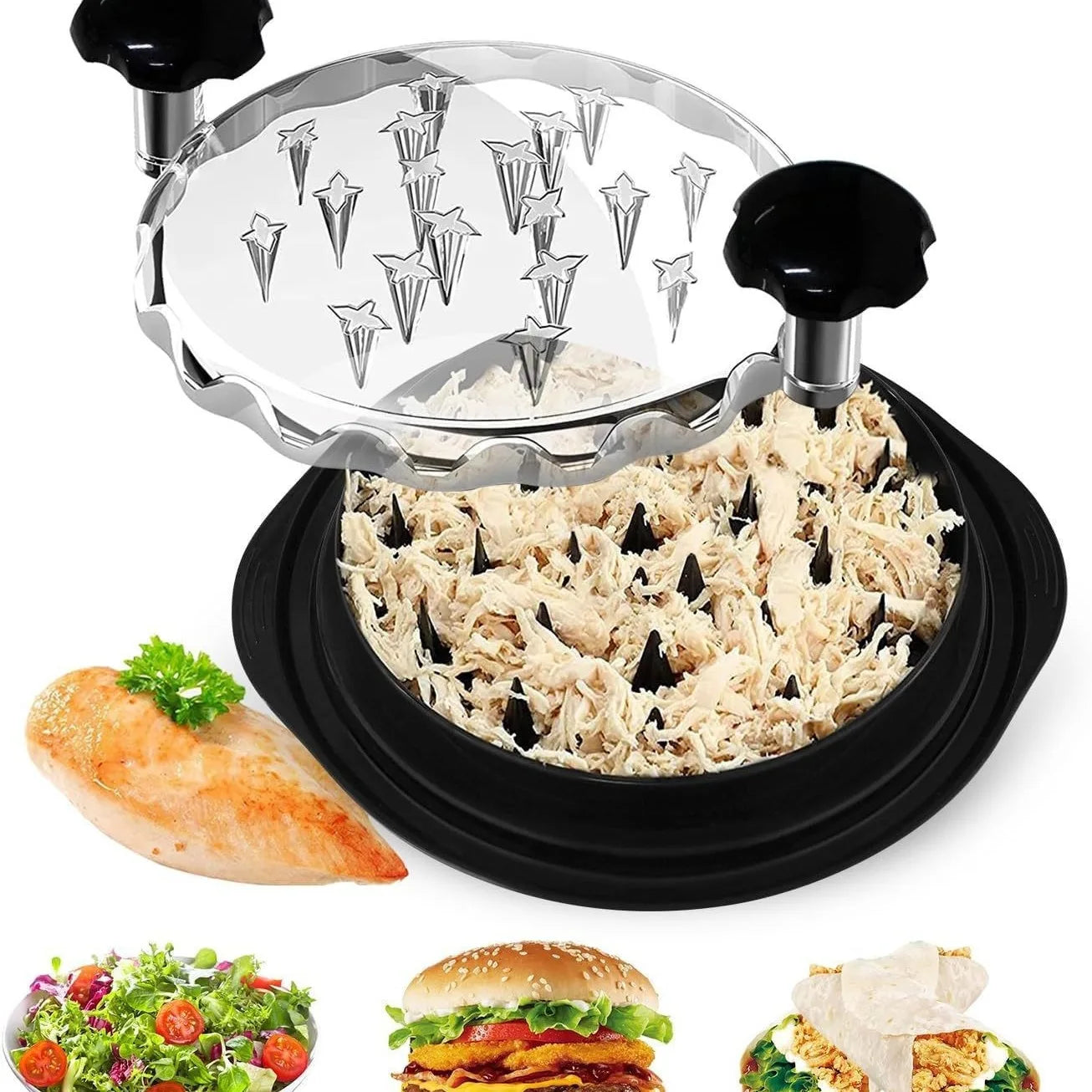 Bbq Shred Machine Better Than Bear Claws Meat Chicken Shredder for Pulled Pork Beef Chicken Masher Food Shredder