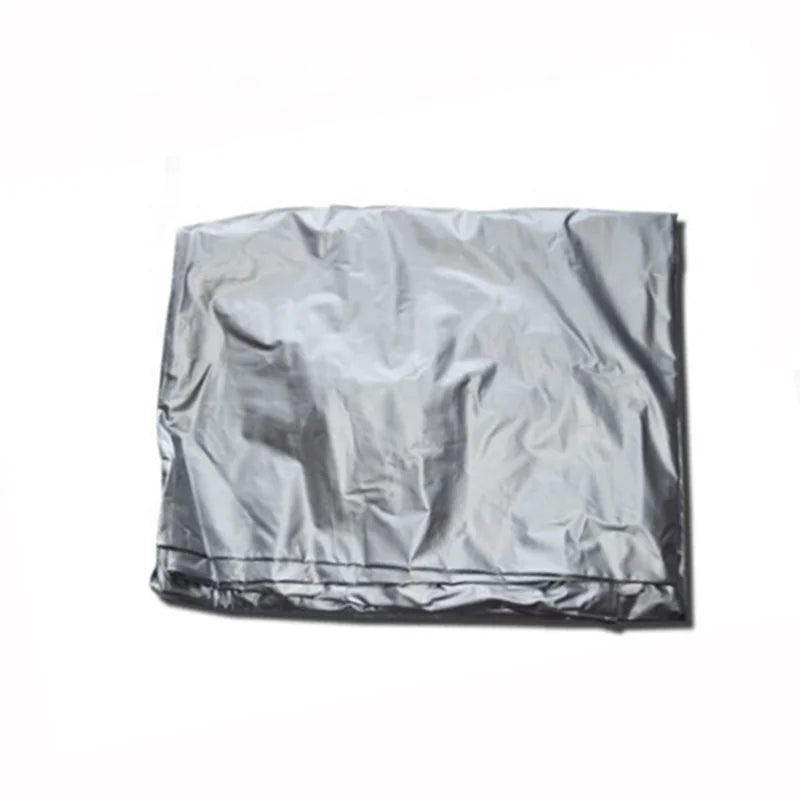 Silver PVC Thin Pool Table Cover for 7-Feet Snooker Billiard Accessories in Plastic Sports Accessory