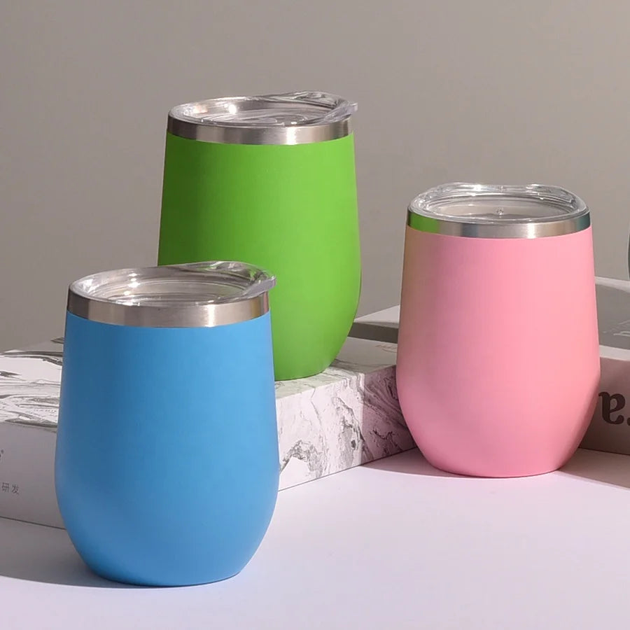 New Style Stainless Steel Travel Tumbler Reusable Insulated Vacuum Coffee Mugs Cup With Lid