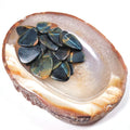 Huiying Hot Sales Stone Guitar Blue Tiger Eye Customize Crystal Guitar Accessories Picks