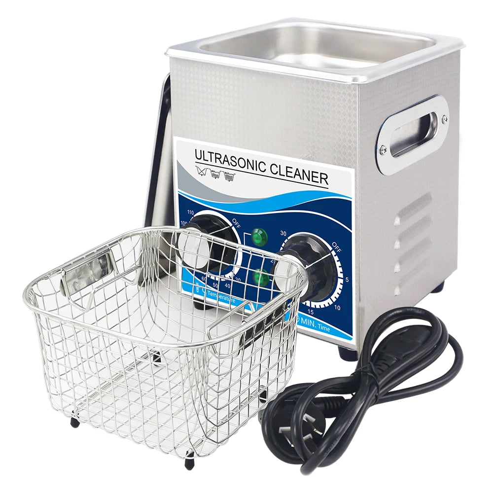 Electric Ultrasonic Washing Machine for RV Car & Industrial Parts-Stainless Steel 110V/220V Cleaning Grease