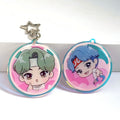 2022 Classic Anime Cartoon Transparent Acrylic Charms Double-sided Printing Promotional Gift Logo Custom Acrylic Keychain