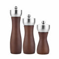 Pepper Mill Wholesale Hand Crafted Mini Oak Wooden Salt and Pepper Mill Set