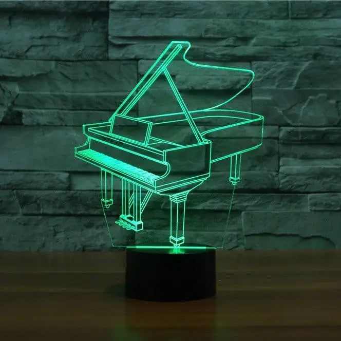 Custom Photo Creative 3D Illusion Anime Lamparas Acrylic Table Desk Base LED Christmas Lamp Kid's Room Decor Night Light