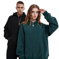 High  Quality Oversized 400G Printing Fleece Hoodies Blank Sweatpants Shoulder Drop Hoodies and Sweat Pants Set