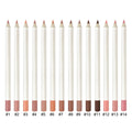 Cosmetics Custom logo Vegan Lipliners Dark Brown Nude pink Private Label Lip Liner
