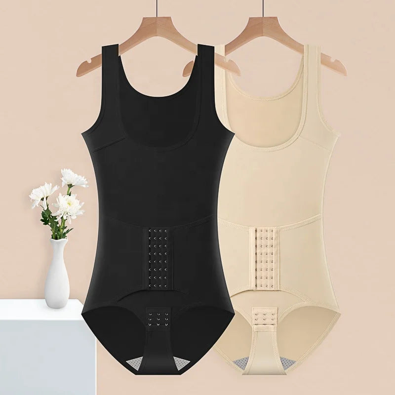 New Design Eco-Friendly Breathable Polyester Waist Trainer Shaper Medium Control High Waist Corset Bra Shapewear for Women