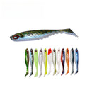 Most Popular 3pcs 105mm 8.8g Soft Fishing Baits Silicone Soft Bait a Bag 3d Eyes Fishing Lures