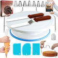 New Trending 35pcs Plastic Russian Flower Piping Nozzle Icing Set Accessory Bakeware Sets for Cake Decorating