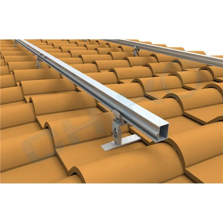 Wanhos Solar PV Panel Mounting Aluminum Rail for Roof Mounting Solar System