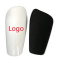 Custom Logo Shin Pads Tibia Espinilleras Portable Mini EVA Plastic Protection for Kids Adults Elastic Futbol Futbol Protege