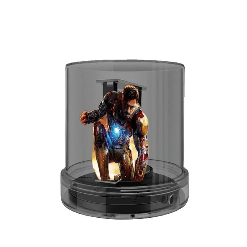 14cm 360 3D Hologram Projector Advertising Display with Video Library 3d Holographic Display Giftable Hologram Equipment Desktop