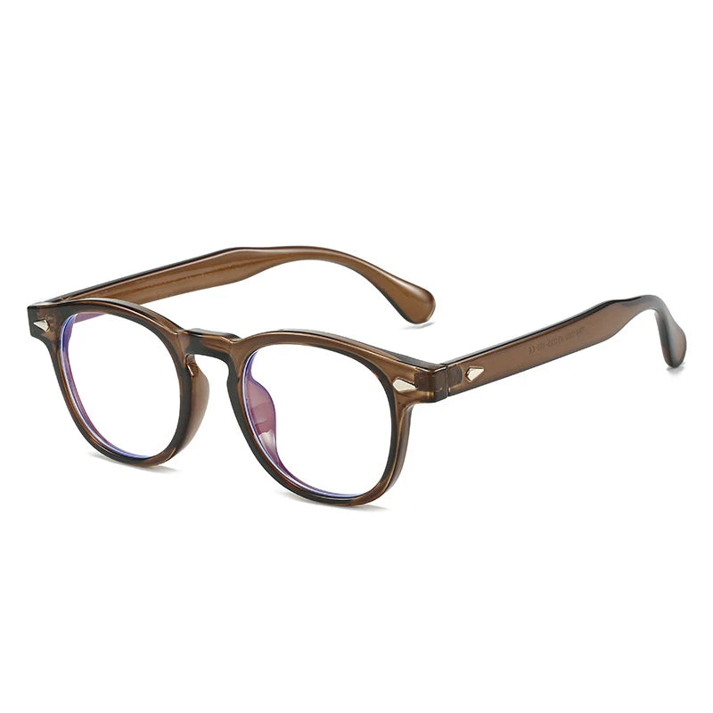 Transparent Green Fashion TR90 Anti Blue Ray Glasses Women Men Anti Blue Light Blocking Glasses 2025